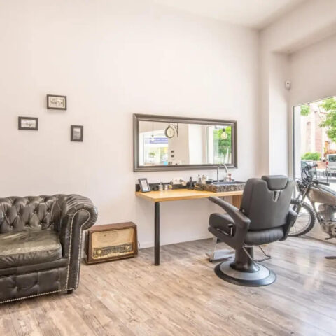 Espace coiffure au Salon Barbier à Cernay